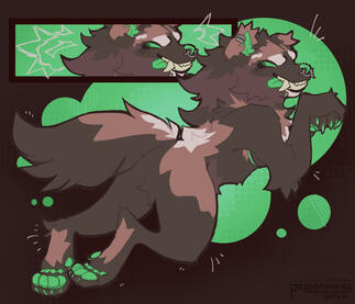 Fursona experimental art - Personal project